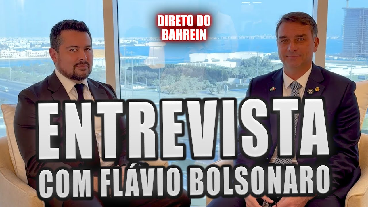 Entrevista com Flávio Bolsonaro, pré-candidato à Presidência