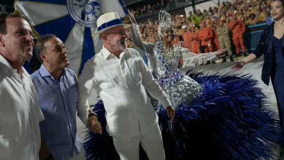 Acadêmicos de Niterói rebaixada no Carnaval com homenagem a Lula