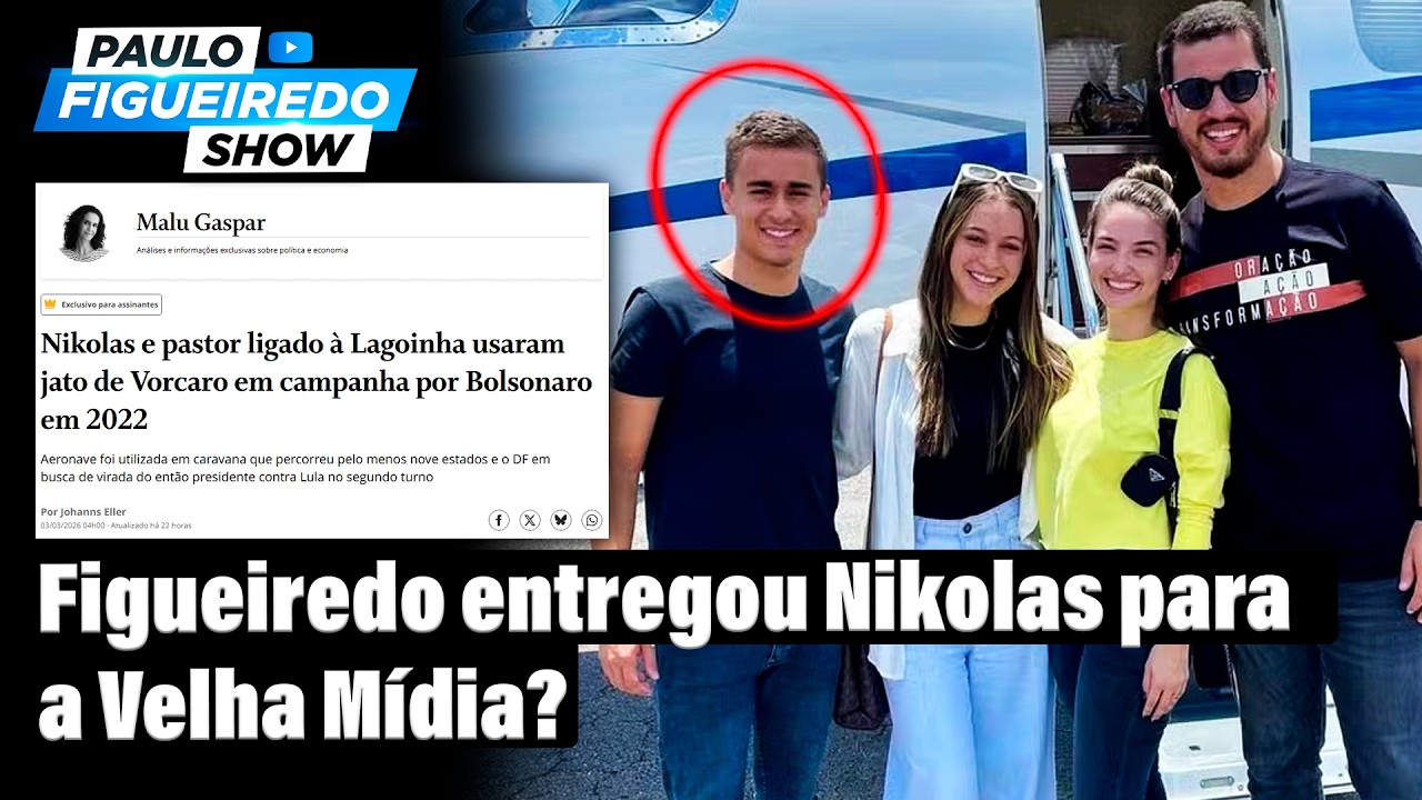 Paulo Figueiredo vazou Nikolas para a mídia? Ele respondeu