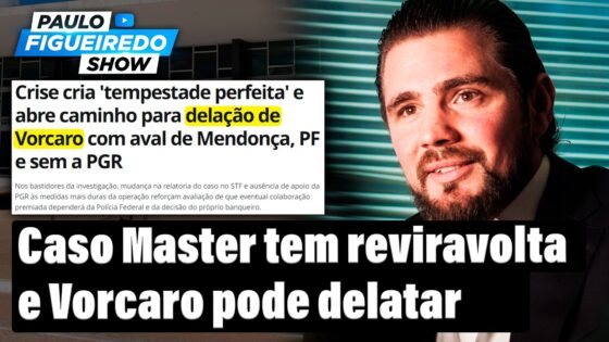Caso Master Tem tem reviravolta e Vorcaro pode delatar