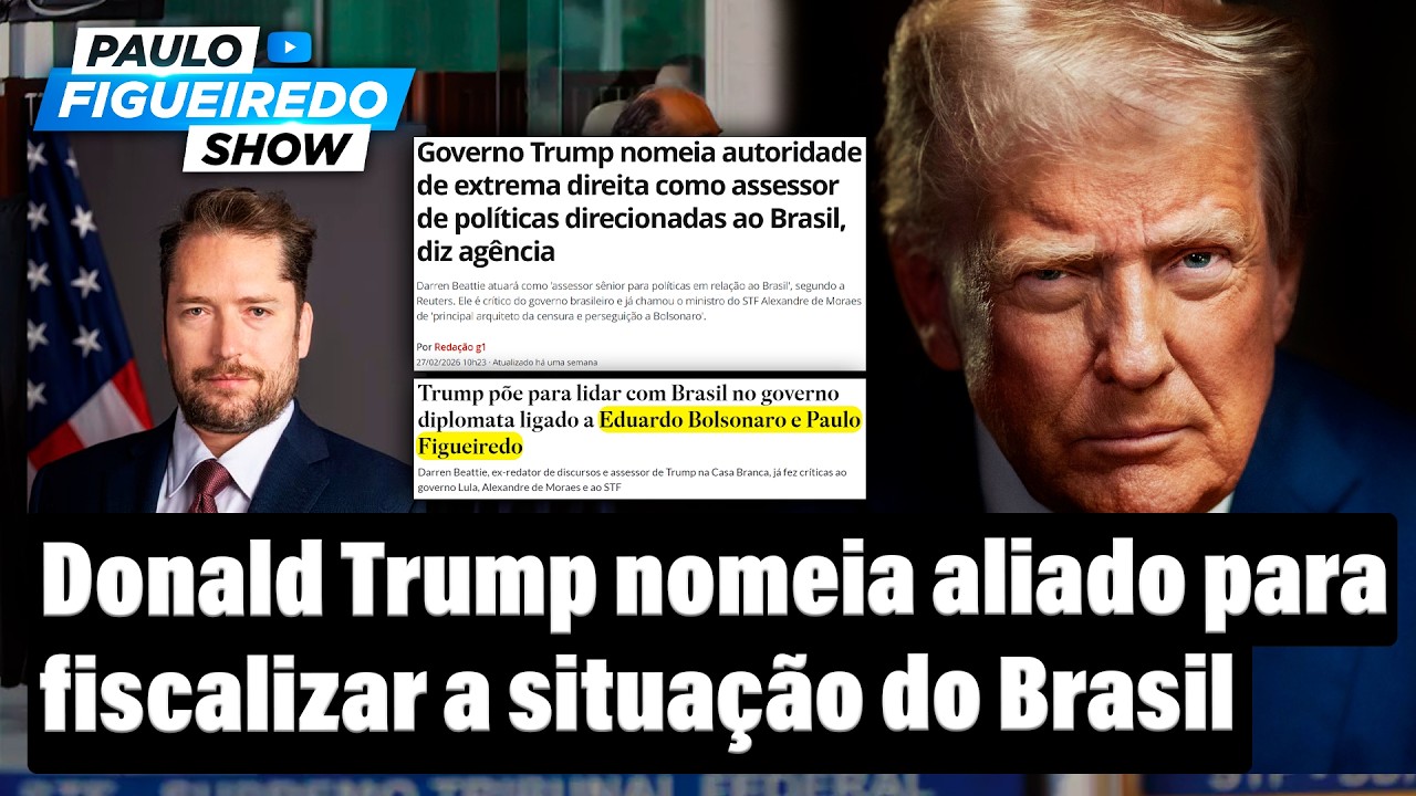 Novo homem forte de Trump para o Brasil