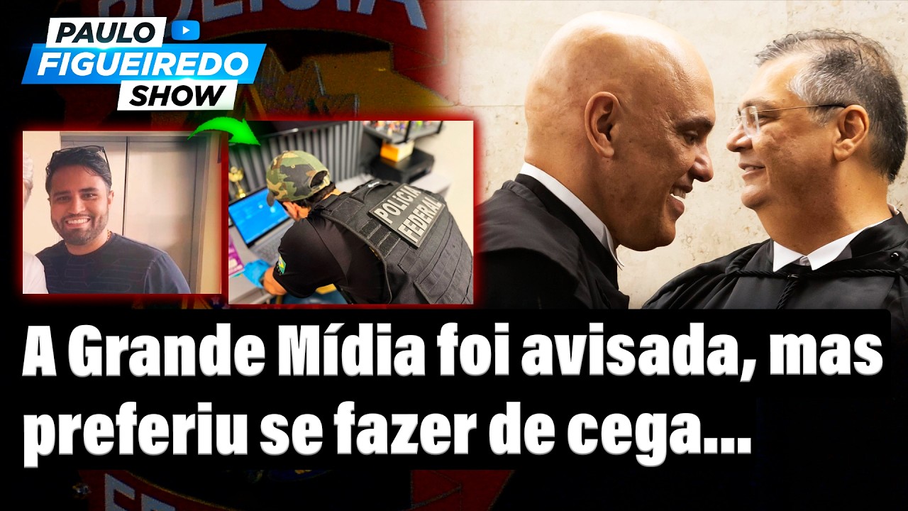 Repórter que escreveu sobre Flávio Dino tem PF na porta