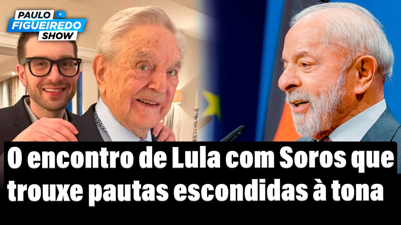 Encontro Lula Soros: o que a postagem de Paulo Figueiredo revela