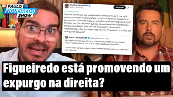Acusado de expurgo na direita: Paulo Figueiredo responde