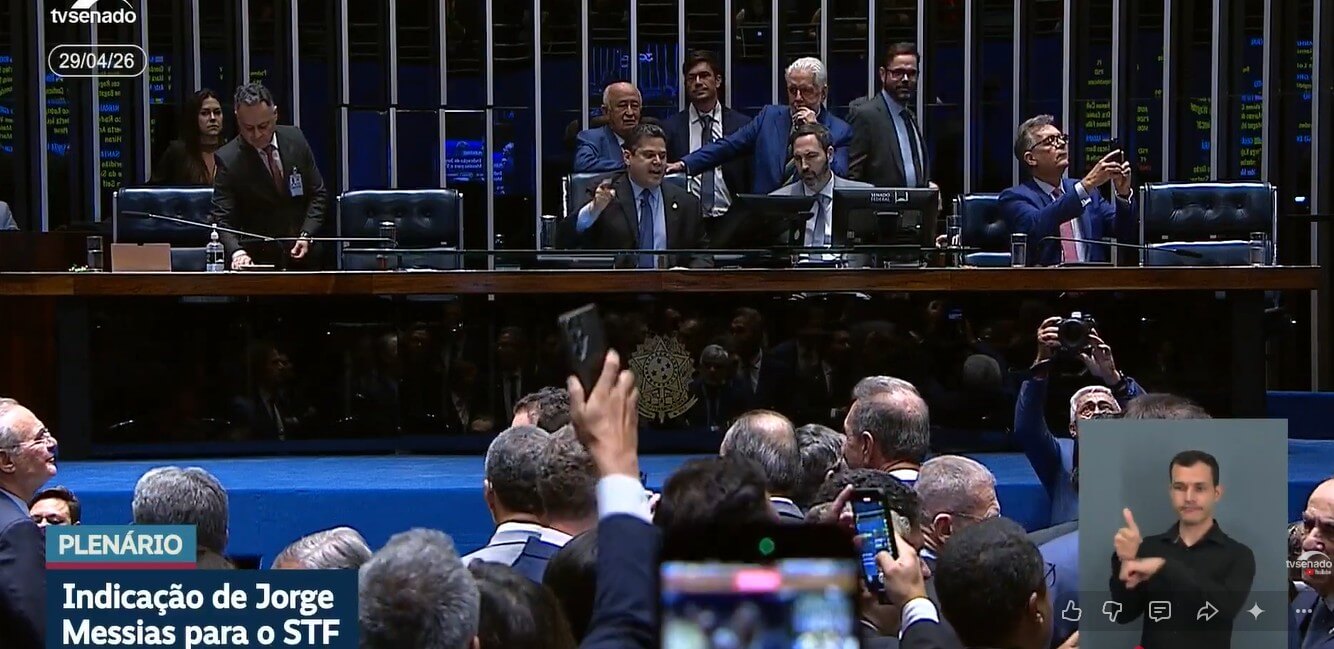 Alcolumbre confirma áudio sobre derrota de Messias no STF