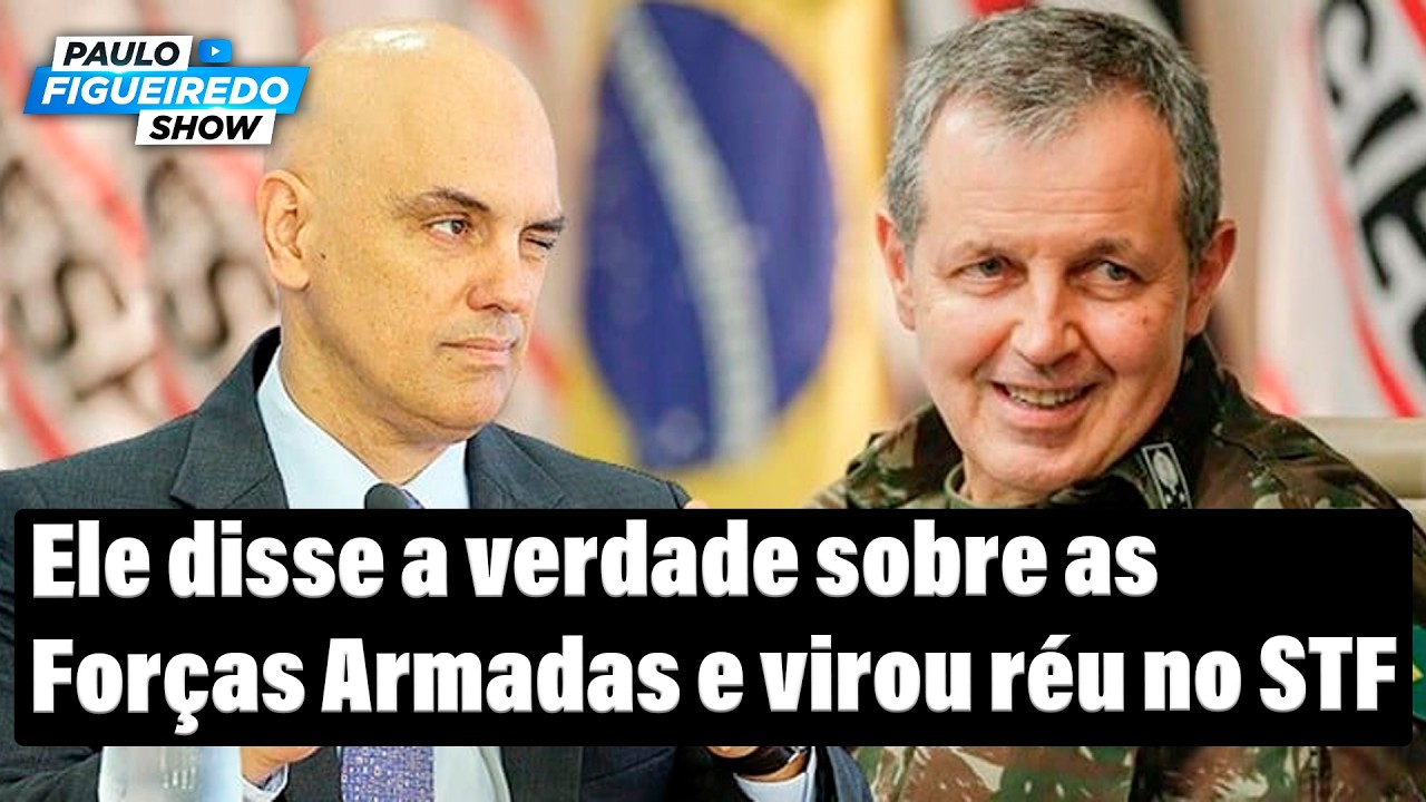 Ele falou a verdade sobre Forças Armadas e virou réu no STF