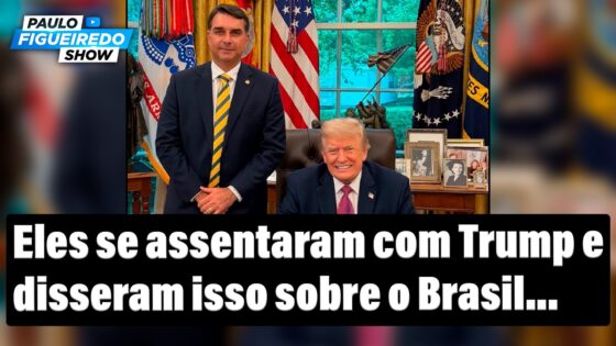 Figueiredo revela bastidores da reunião de Flávio Bolsonaro com Trump