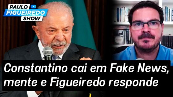 Constantino cai em fake news sobre EUA e mente, diz Paulo Figueiredo