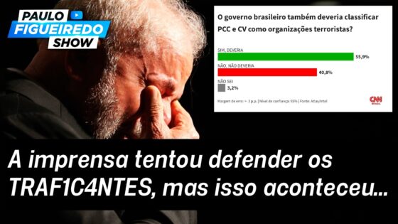 Imprensa defende tráfico e população reage