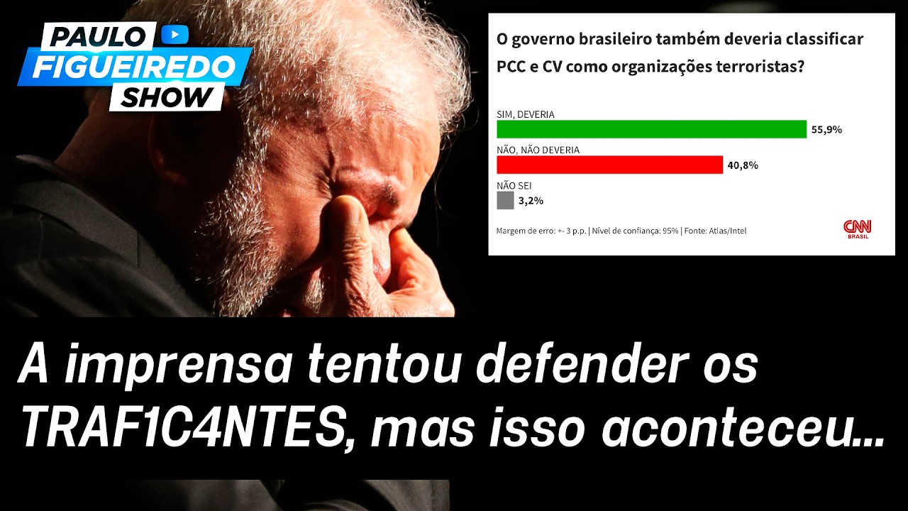 Imprensa defende tráfico e população reage