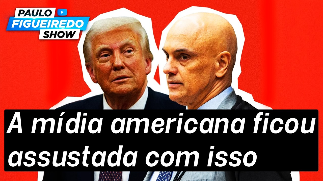 Paulo Figueiredo entrevista mídia americana e surpreende com críticas a Moraes