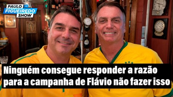Flávio Bolsonaro mantém silêncio sobre questão não respondida