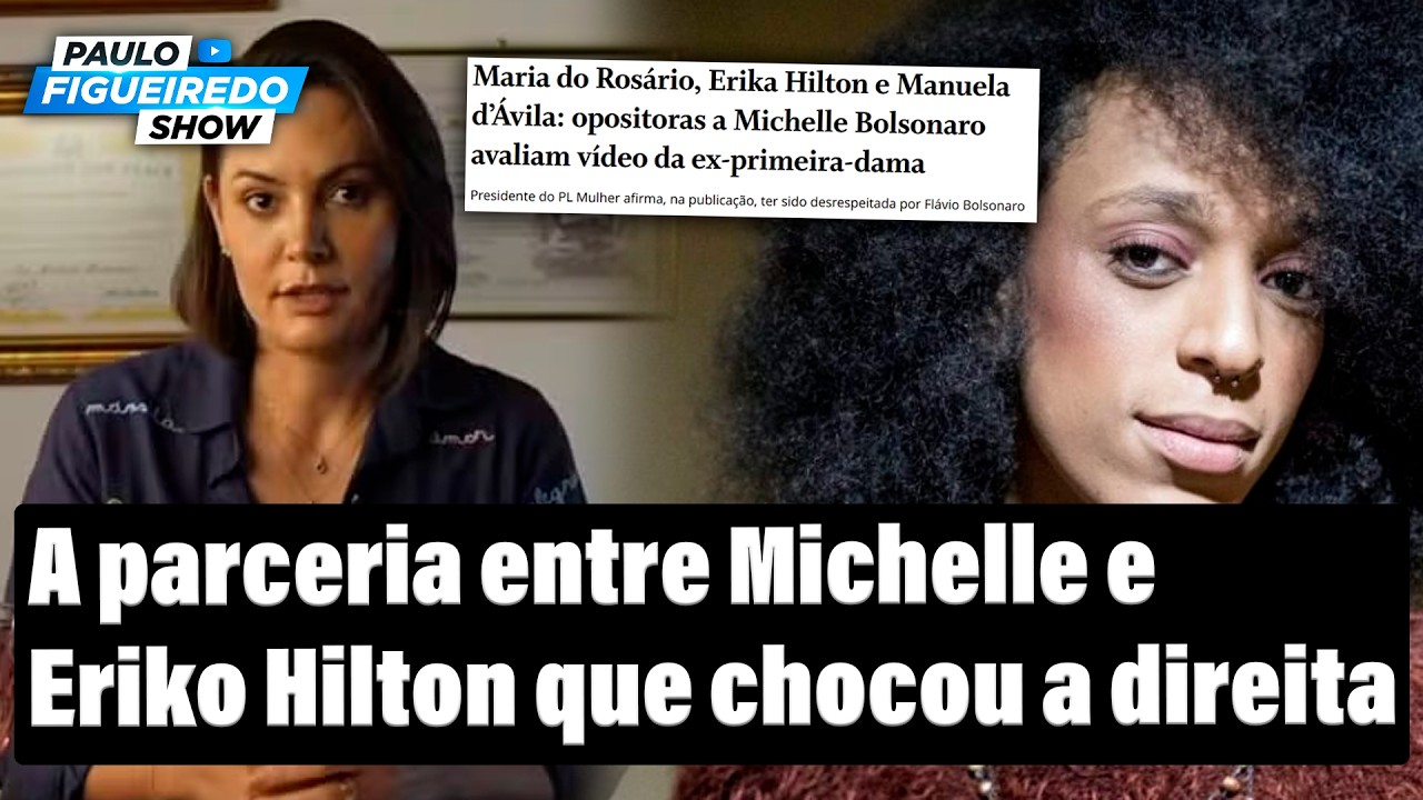 Parceria Eriko Hilton Michelle Bolsonaro assusta direita