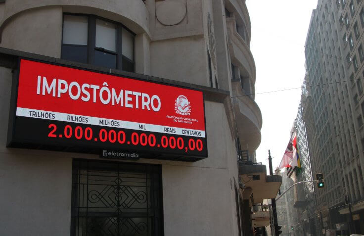 Brasil atinge R$ 2 trilhões em impostos pela primeira vez no 1º semestre