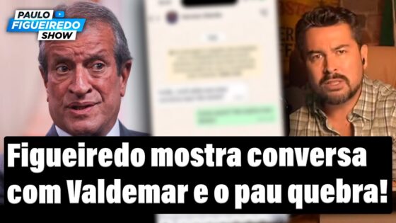 Figueiredo expõe conversas com Valdemar e manda recado