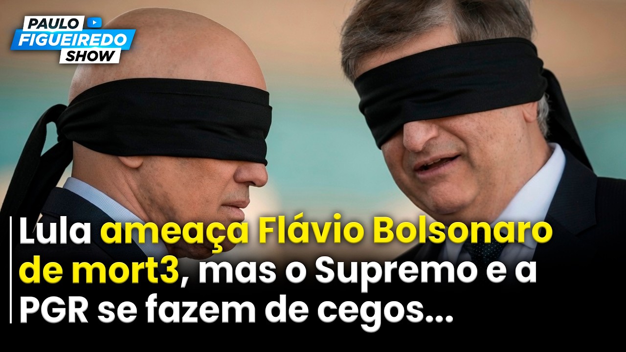 Post diz que Lula ameaça Flávio Bolsonaro de morte