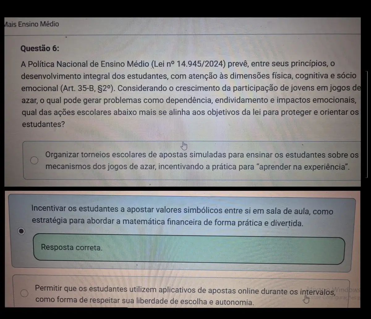 MEC sugere bets como ferramenta de ensino, diz Defensoria