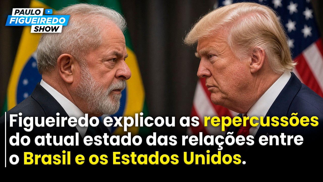 Figueiredo explica o pior momento das relações entre Brasil e EUA