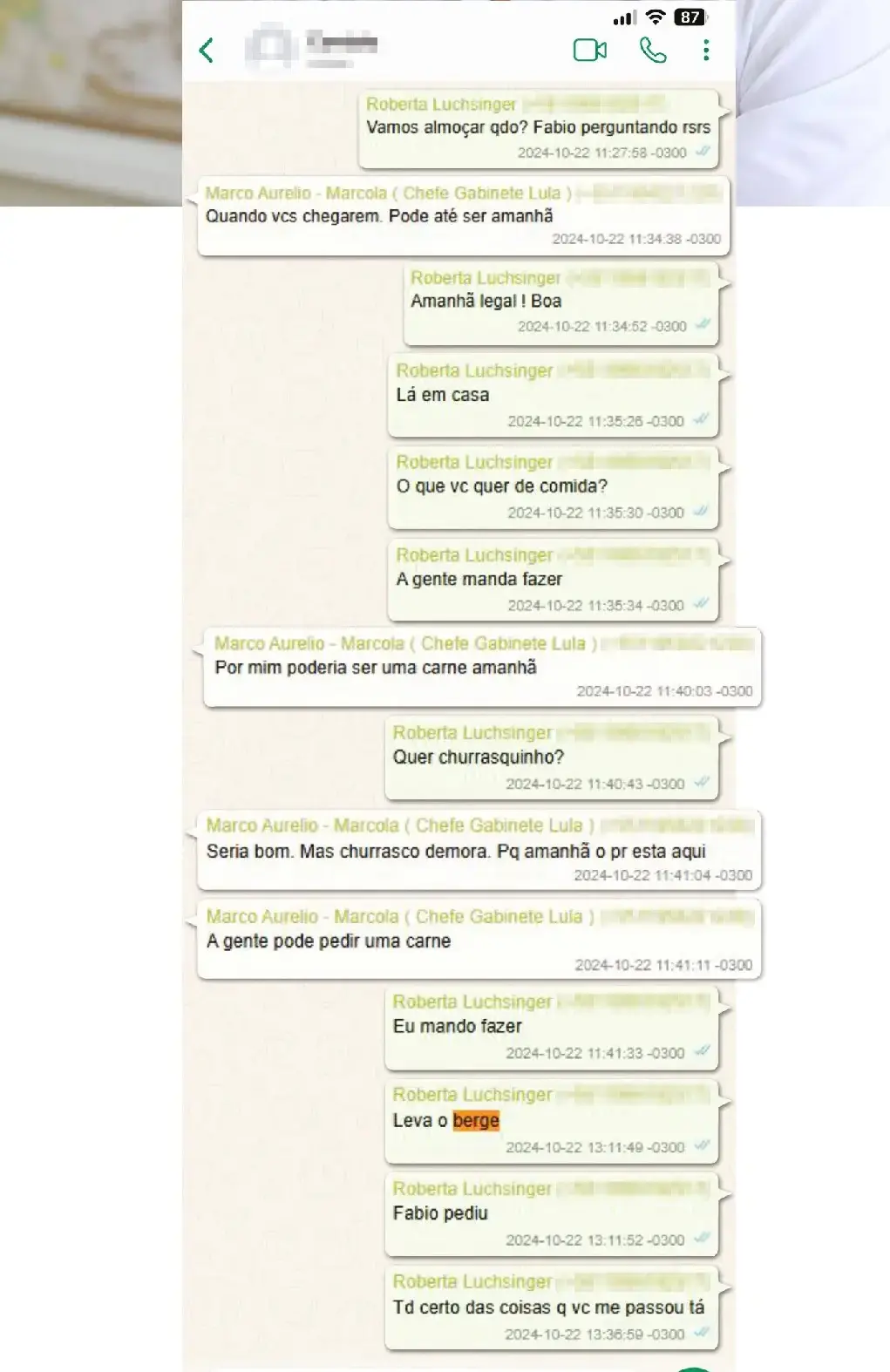 Ministros de Lula na mansão do lobby Lulinha