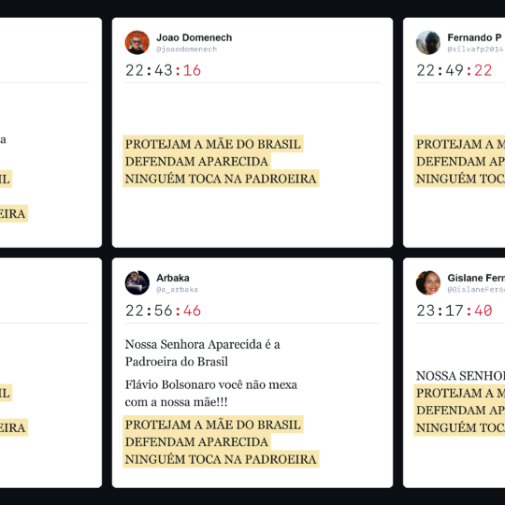 Posts idênticos indicam fake news contra Flávio