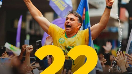 Flávio Bolsonaro lidera sobre Lula e disputa segue para 2º turno